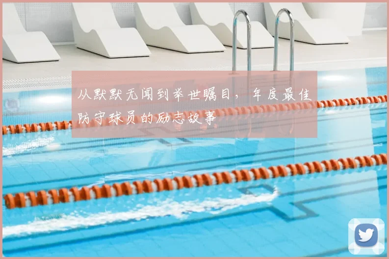 从默默无闻到举世瞩目，年度最佳防守球员的励志故事